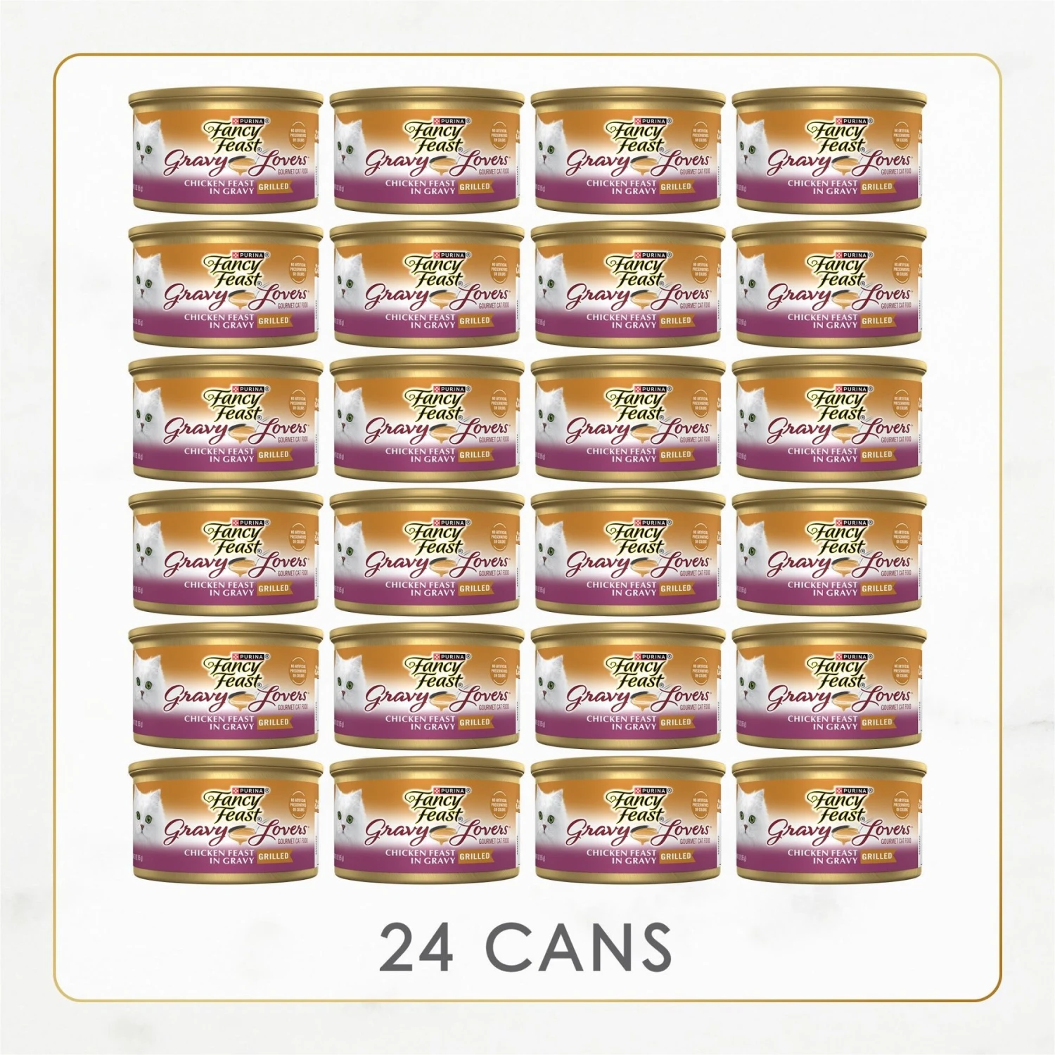 Fancy Feast Gravy Lovers Chicken Feast In Grilled Chicken Flavor Gravy Canned Cat Food 4 Fancy Feast Gravy Lovers Chicken Feast In Grilled Chicken Flavor Gravy Canned Cat Food - Image 2