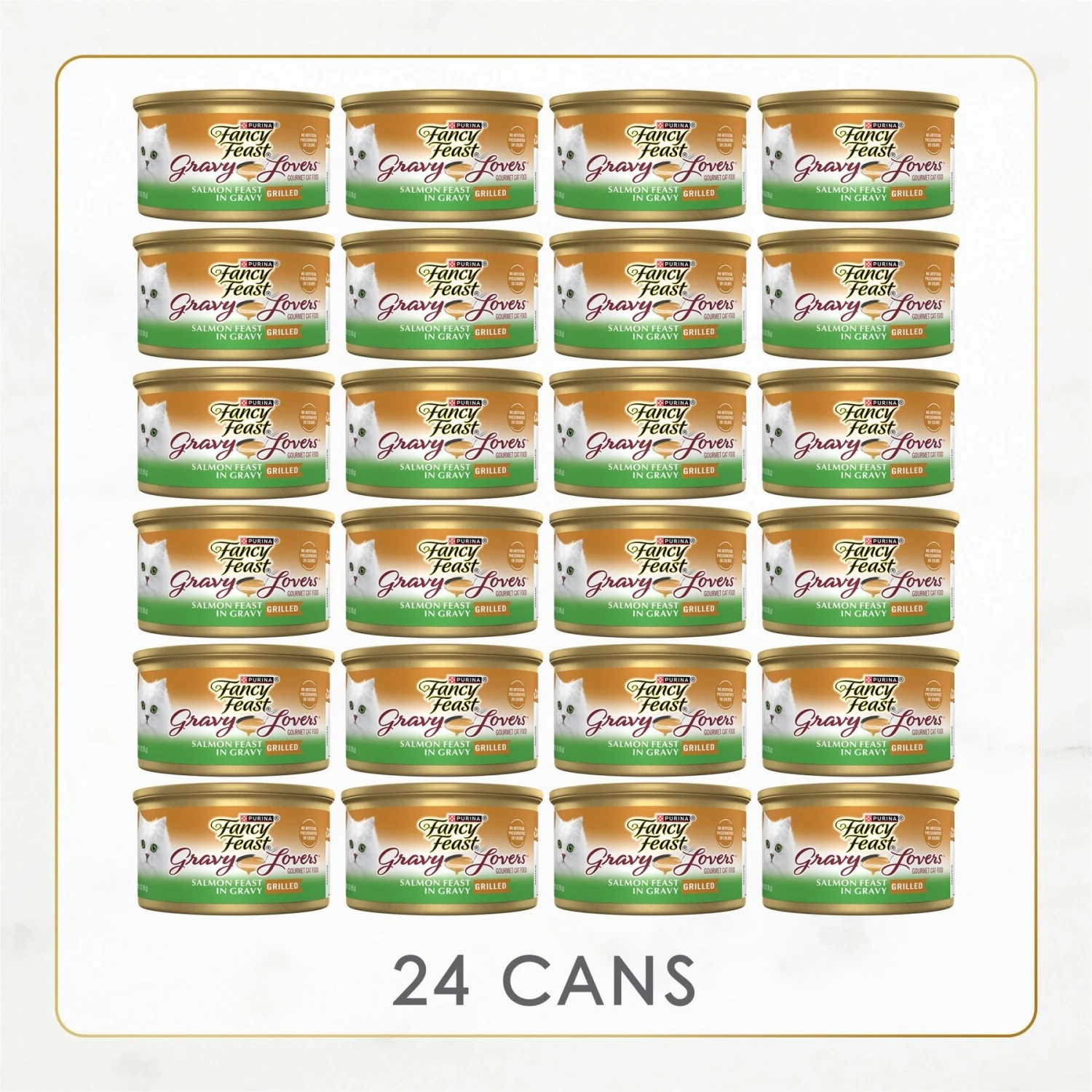 Fancy Feast Gravy Lovers Salmon Feast In Gravy Gourmet Wet Cat Food 4 Fancy Feast Gravy Lovers Salmon Feast In Gravy Gourmet Wet Cat Food - Image 2