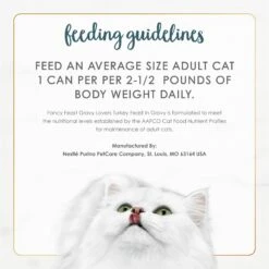 Fancy Feast Gravy Lovers Turkey Feast In Roasted Turkey Flavor Gravy Canned Cat Food 19 Fancy Feast Gravy Lovers Turkey Feast In Roasted Turkey Flavor Gravy Canned Cat Food -Furry Friends 75974 PT8. AC SS1800 V1689607831