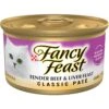 Fancy Feast Classic Tender Beef & Liver Feast Canned Cat Food