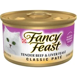 Fancy Feast Classic Tender Beef & Liver Feast Canned Cat Food