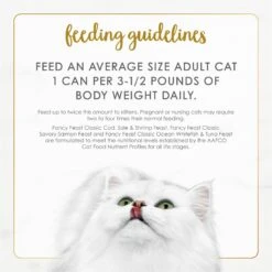 Fancy Feast Classic Seafood Feast Variety Pack Canned Cat Food -Furry Friends 76047 PT7. AC SS1800 V1695495280