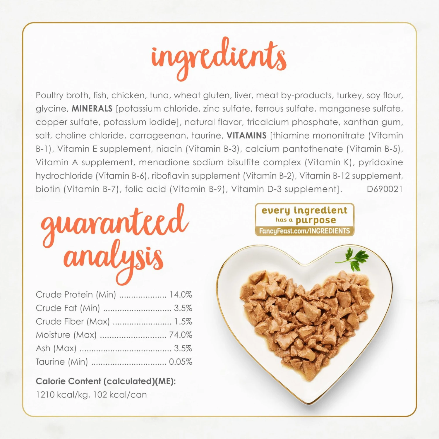 Fancy Feast Flaked Chicken & Tuna Feast Wet Cat Food 9 Fancy Feast Flaked Chicken & Tuna Feast Wet Cat Food - Image 7