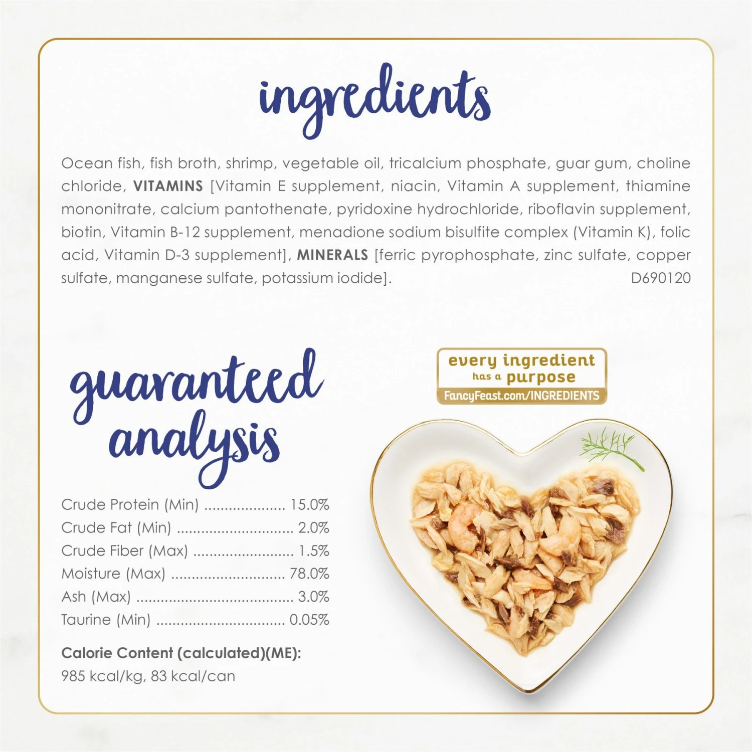 Fancy Feast Flaked Fish & Shrimp Feast Canned Cat Food 8 Fancy Feast Flaked Fish & Shrimp Feast Canned Cat Food - Image 6