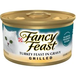 Fancy Feast Grilled Turkey Feast In Gravy Canned Cat Food