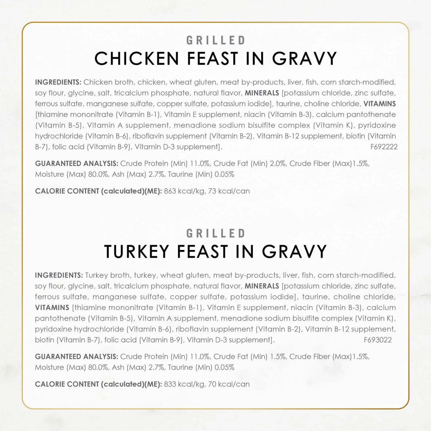 Fancy Feast Grilled Poultry & Beef Feast Variety Pack Canned Cat Food 9 Fancy Feast Grilled Poultry & Beef Feast Variety Pack Canned Cat Food - Image 7