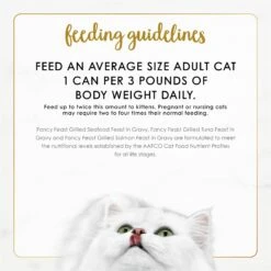 Fancy Feast Grilled Seafood Feast Variety Pack Canned Cat Food -Furry Friends 76096 PT8. AC SS1800 V1688060001