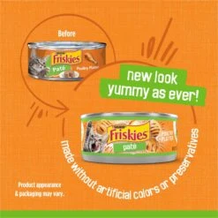 Friskies Classic Pate Poultry Platter Canned Cat Food 13 Friskies Classic Pate Poultry Platter Canned Cat Food -Furry Friends 76193 PT2. AC SS1800 V1700159118