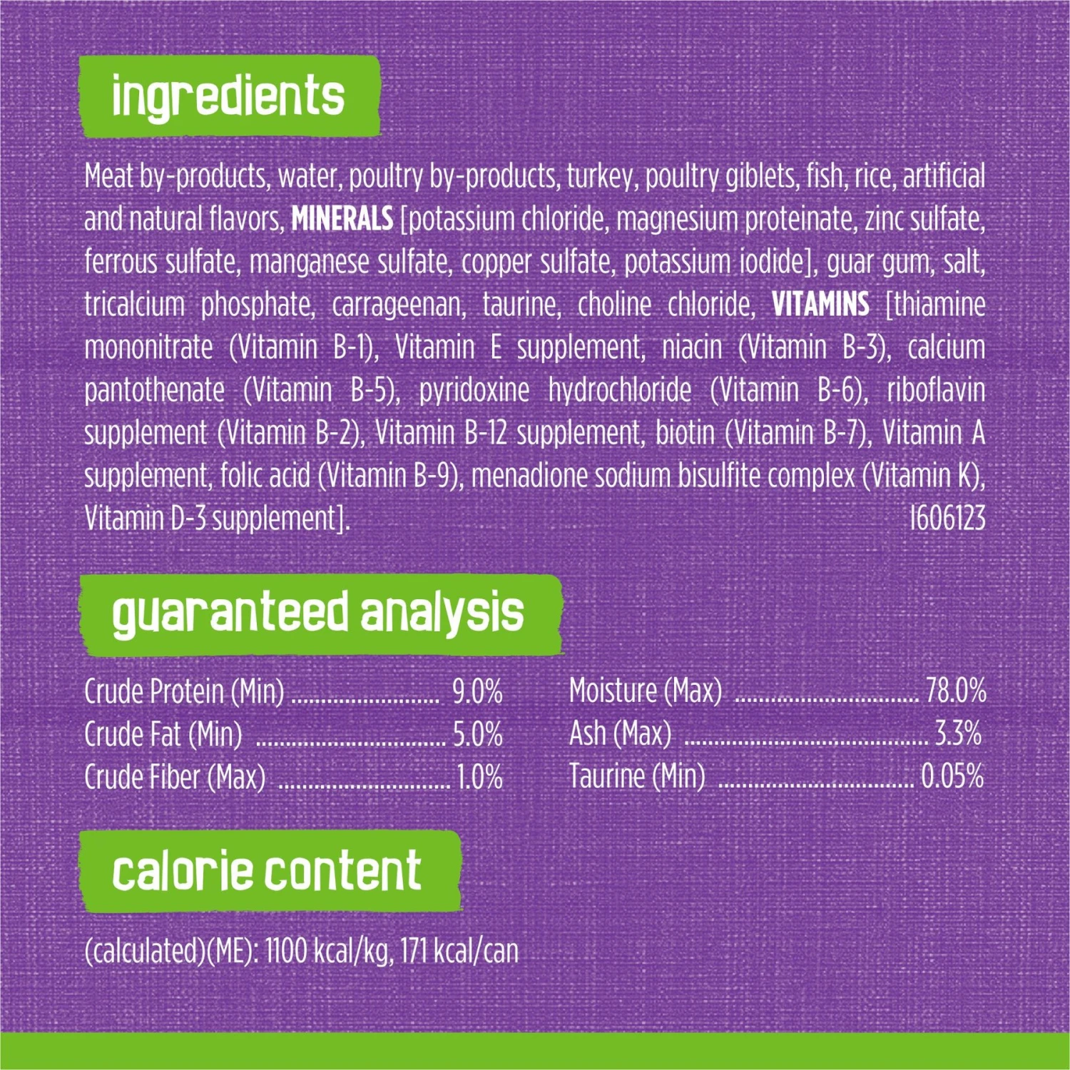 Friskies Classic Pate Turkey & Giblets Dinner Canned Cat Food 8 Friskies Classic Pate Turkey & Giblets Dinner Canned Cat Food - Image 6