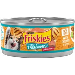 Friskies Tasty Treasures Gravy Chicken & Liver Wet Cat Food