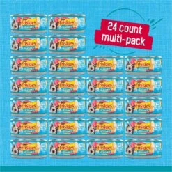 Friskies Tasty Treasures With Ocean Fish & Tuna & Scallop Flavor Wet Cat Food. 5.5-oz Can -Furry Friends 76346 PT2. AC SS1800 V1700157971