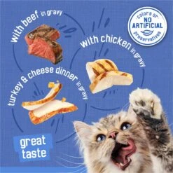 Friskies Savory Shreds Variety Pack Canned Cat Food -Furry Friends 76370 PT2. AC SS1800 V1700158409
