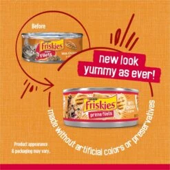 Friskies Prime Filets With Chicken In Gravy Canned Cat Food 12 Friskies Prime Filets With Chicken In Gravy Canned Cat Food -Furry Friends 76391 PT1. AC SS1800 V1700156847