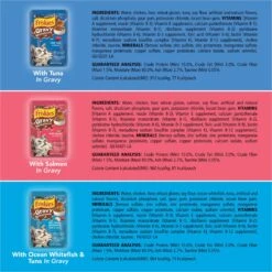 Friskies Gravy Sensations Seafood Favorites Wet Cat Food Pouches -Furry Friends 76513 PT3. AC SS1800 V1700162364