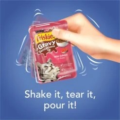 Friskies Gravy Sensations Seafood Favorites Wet Cat Food Pouches -Furry Friends 76513 PT5. AC SS1800 V1700157409