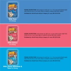 Friskies Gravy Sensations Seafood Favorites Wet Cat Food Pouches -Furry Friends 76513 PT8. AC SS1800 V1661829824
