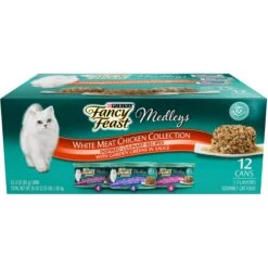 Fancy Feast Medleys White Meat Chicken Recipe Variety Collection Pack Canned Cat Food