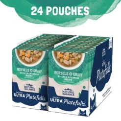 Natural Balance Platefulls Chicken & Pumpkin Formula In Gravy Grain-Free Cat Food Pouches 14 Natural Balance Platefulls Chicken & Pumpkin Formula In Gravy Grain-Free Cat Food Pouches -Furry Friends 76554 PT3. AC SS1800 V1675708915