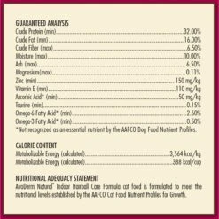 AvoDerm Natural Indoor Hairball Care Formula Adult Dry Cat Food -Furry Friends 76816 PT4. AC SS1800 V1516655178