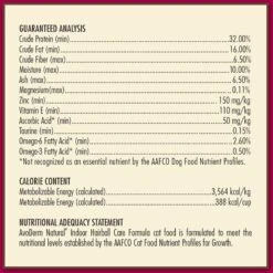 AvoDerm Natural Indoor Hairball Care Formula Adult Dry Cat Food -Furry Friends 76816 PT7. AC SS1800 V1516655493