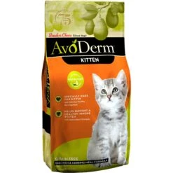 AvoDerm Natural Kitten Chicken & Herring Meal Formula Dry Cat Food
