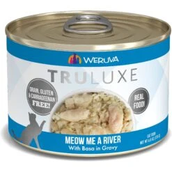 Weruva Truluxe Meow Me A River With Basa In Gravy Grain-Free Canned Cat Food