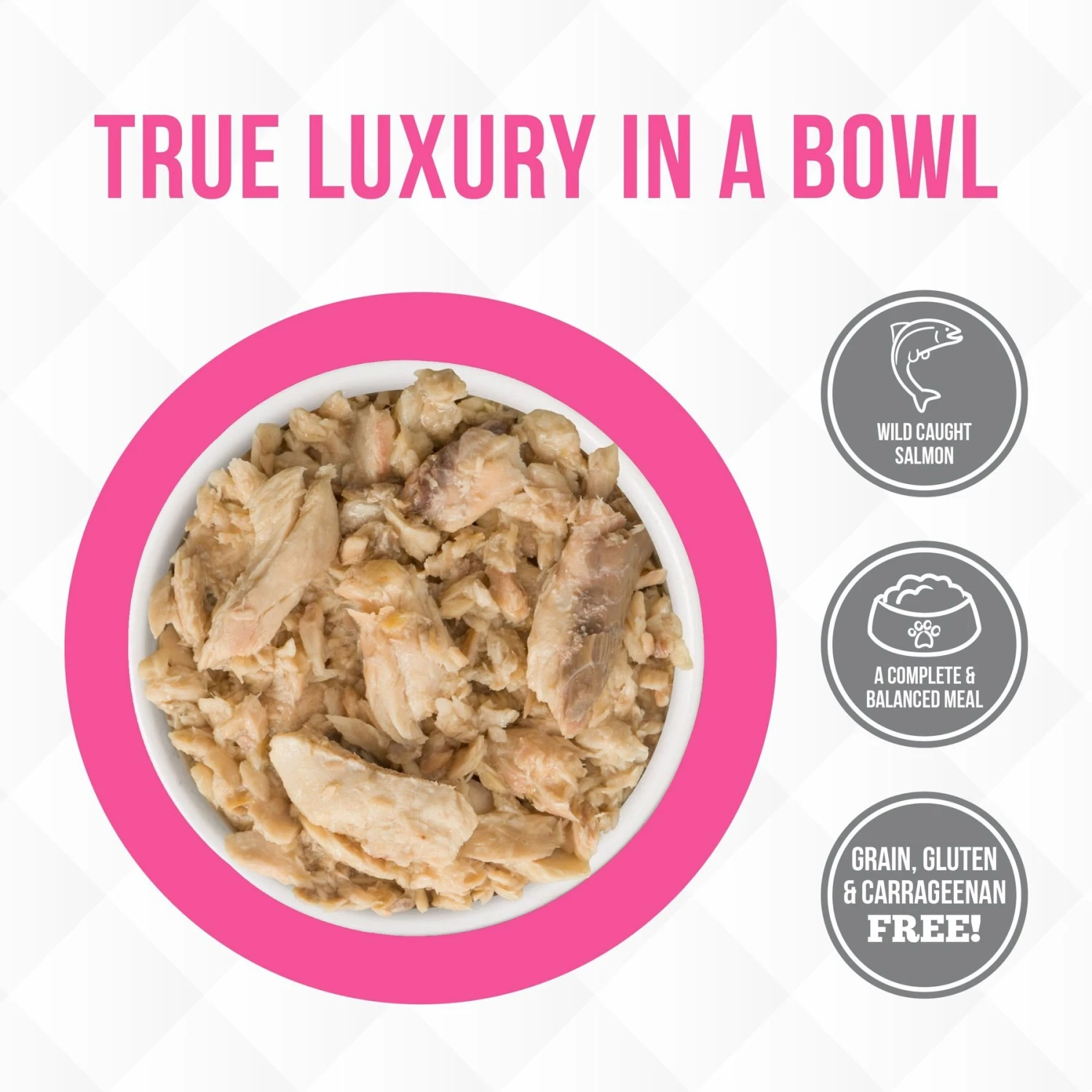 Weruva Truluxe Pretty In Pink With Salmon In Gravy Grain-Free Canned Cat Food 5 Weruva Truluxe Pretty In Pink With Salmon In Gravy Grain-Free Canned Cat Food - Image 3