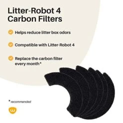 Litter-Robot-4 Carbon Filters -Furry Friends 769566 PT2. AC SS1800 V1678457701