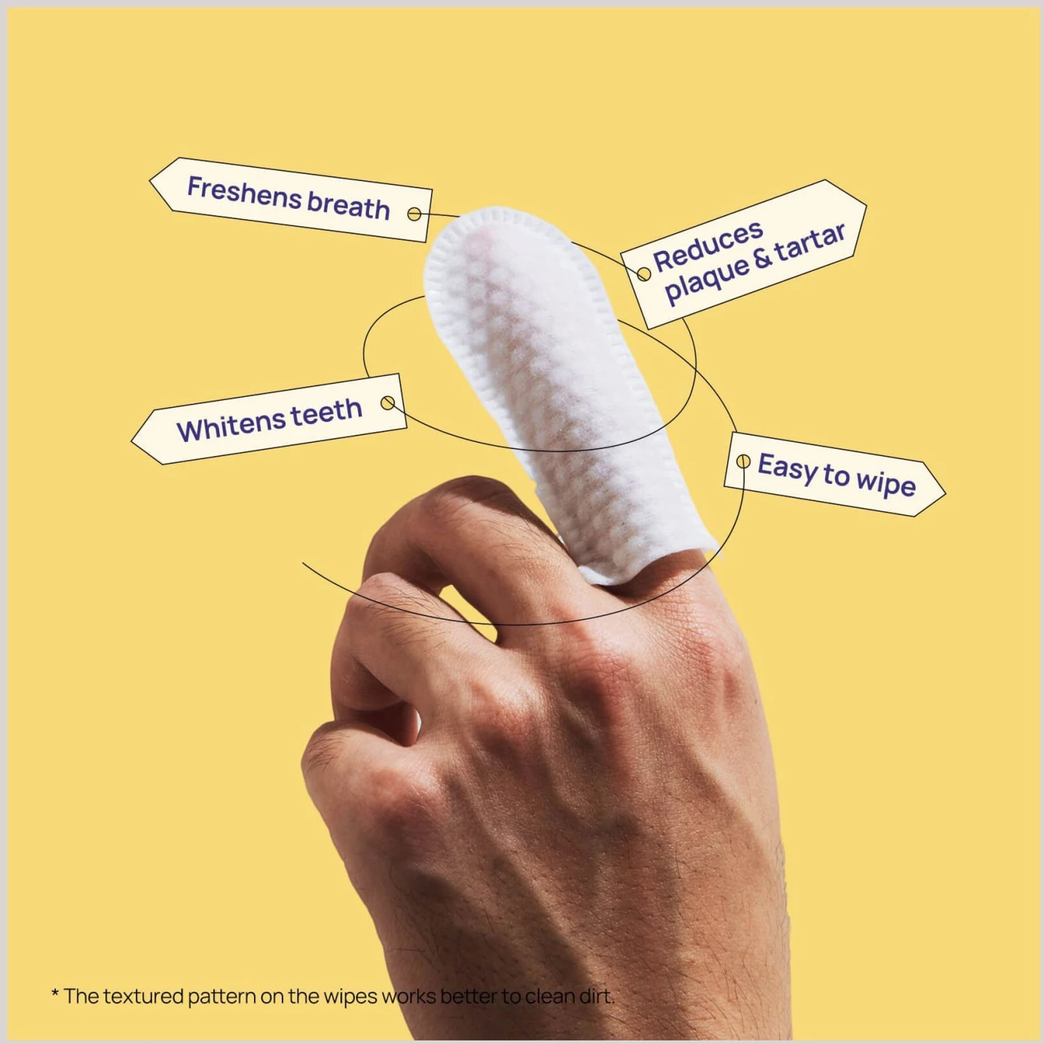 HICC PET Finger Glove Cat & Dog Dental Wipes, 50 Count 5 HICC PET Finger Glove Cat & Dog Dental Wipes, 50 Count - Image 3