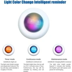 Shele UFO Interactive Cat Toy, White, Small -Furry Friends 771318 PT3. AC SS1800 V1676063016