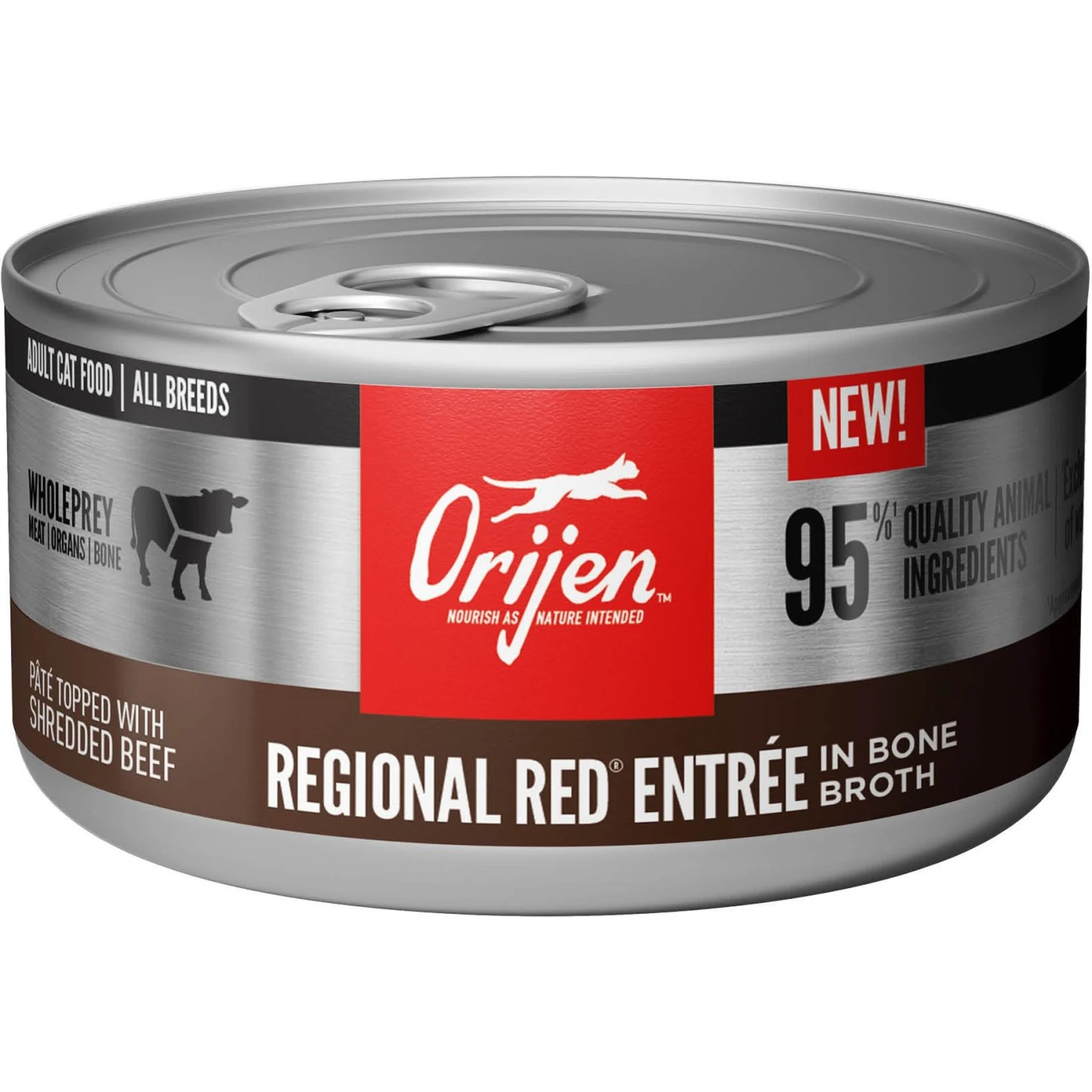 ORIJEN Regional Red Entree In Bone Broth Wet Cat Food & ORIJEN Regional Red Grain-Free Dry Cat Food 8 ORIJEN Regional Red Entree In Bone Broth Wet Cat Food & ORIJEN Regional Red Grain-Free Dry Cat Food - Image 6