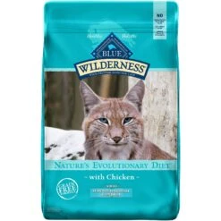Blue Buffalo Wilderness Chicken Recipe Indoor Hairball Control Grain-Free Dry Cat Food