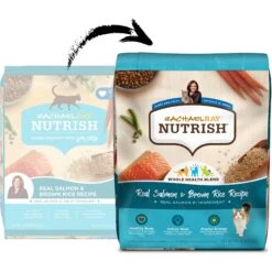 Rachael Ray Nutrish Natural Salmon & Brown Rice Recipe Dry Cat Food -Furry Friends 77990 PT1. AC SS1800 V1691703488