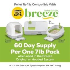 Tidy Cats Breeze Cat Litter Pellets Refill -Furry Friends 78108 PT3. AC SS1800 V1700157465