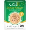 Catit Divine Shreds Chicken With Liver & Broccoli Cat Topping, 2.65-oz Bag