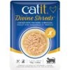 Catit Divine Shreds Chicken With Mackerel & Broccoli Cat Topping, 2.65-oz Bag