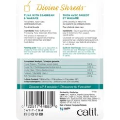 Catit Divine Shreds Tuna With Seabream & Wakame Cat Topping, 2.65-oz Bag -Furry Friends 781662 PT2. AC SS1800 V1677077912