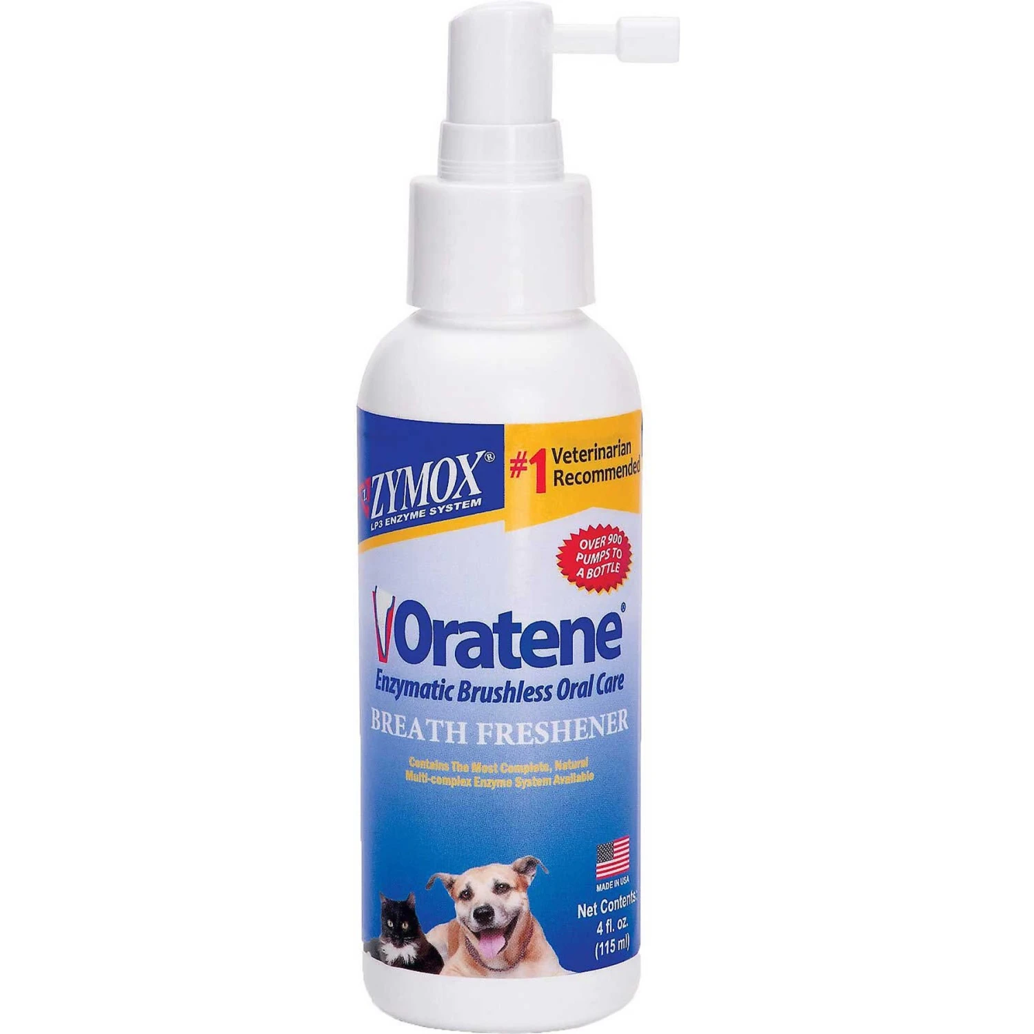Oratene Enzymatic Brushless Oral Care Dog & Cat Breath Freshener 3 Oratene Enzymatic Brushless Oral Care Dog & Cat Breath Freshener