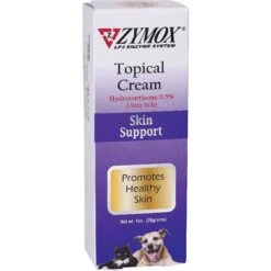 Zymox Topical Cream With Hydrocortisone 0.5% For Dogs & Cats