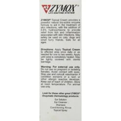 Zymox Topical Cream With Hydrocortisone 0.5% For Dogs & Cats -Furry Friends 78338 PT2. AC SS1800 V1503957087