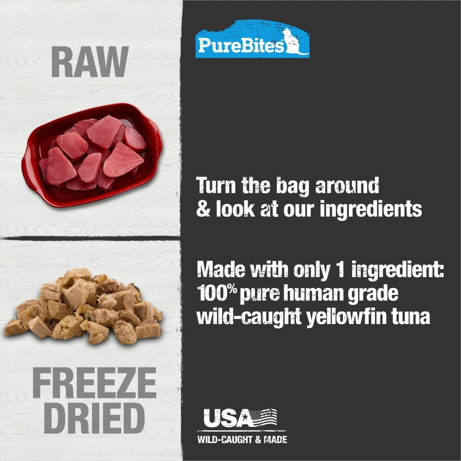 PureBites Shrimp Freeze-Dried Cat Treat & PureBites Tuna Freeze-Dried Raw Cat Treats 9 PureBites Shrimp Freeze-Dried Cat Treat & PureBites Tuna Freeze-Dried Raw Cat Treats - Image 7