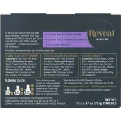 Reveal Natural Grain-Free Fish & Chicken Broth Flavored Variety Pack Wet Cat Food -Furry Friends 787942 PT5. AC SS1800 V1677520571