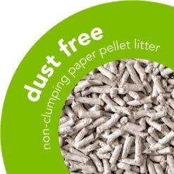 Okocat Dust-Free Unscented Non-Clumping Paper Pellet Cat Litter -Furry Friends 78964 PT3. AC SS1800 V1588887353