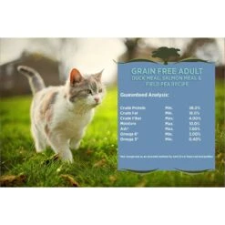 Blackwood Duck Meal, Salmon Meal & Field Pea Grain-Free Dry Cat Food -Furry Friends 79103 PT3. AC SS1800 V1550528549