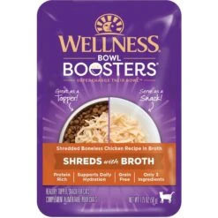 Wellness Bowl Boosters Shredded Chicken Wet Cat Topper -Furry Friends 794830 PT2. AC SS1800 V1678999454