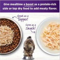 Wellness Bowl Boosters Shredded Chicken Wet Cat Topper -Furry Friends 794830 PT6. AC SS1800 V1679069105