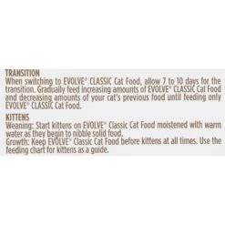 Evolve Classic Deboned Chicken & Brown Rice Recipe Dry Cat Food 19 Evolve Classic Deboned Chicken & Brown Rice Recipe Dry Cat Food -Furry Friends 79840 PT8. AC SS1800 V1545426229