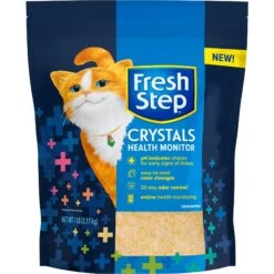 Fresh Step Crystals Health Monitor Unscented Cat Litter -Furry Friends 802390 PT6. AC SS1800 V1694458944