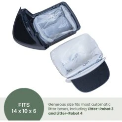 Casa Leo Leo's Loo Lavender Scented Self-Cleaning Drawstring Waste Drawer Box Liners -Furry Friends 802494 PT4. AC SS1800 V1703871568