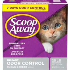 Scoop Away Clean Breeze Scented Clumping Clay Cat Litter -Furry Friends 80313 PT4. AC SS1800 V1694465214